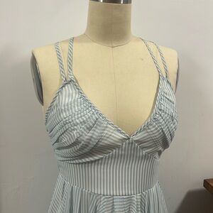 Guess seersucker flirty sundress